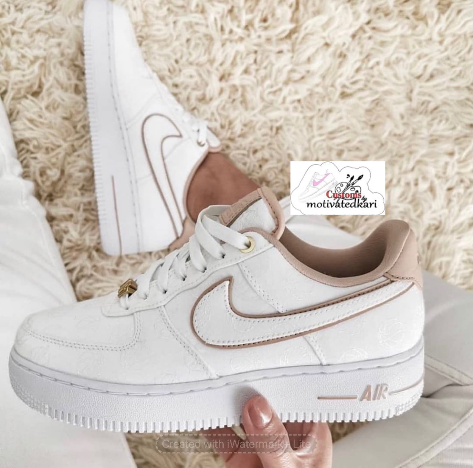 custom air force 1 space
