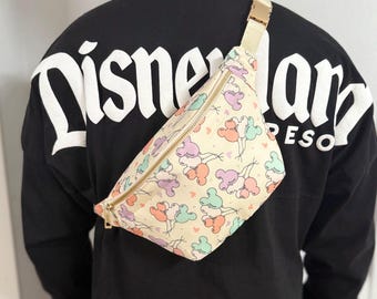 Heuptasje magische muis | Op Disney geïnspireerde heuptas, Disney-heuptas, heuptas, Mickey-tas, schoudertas