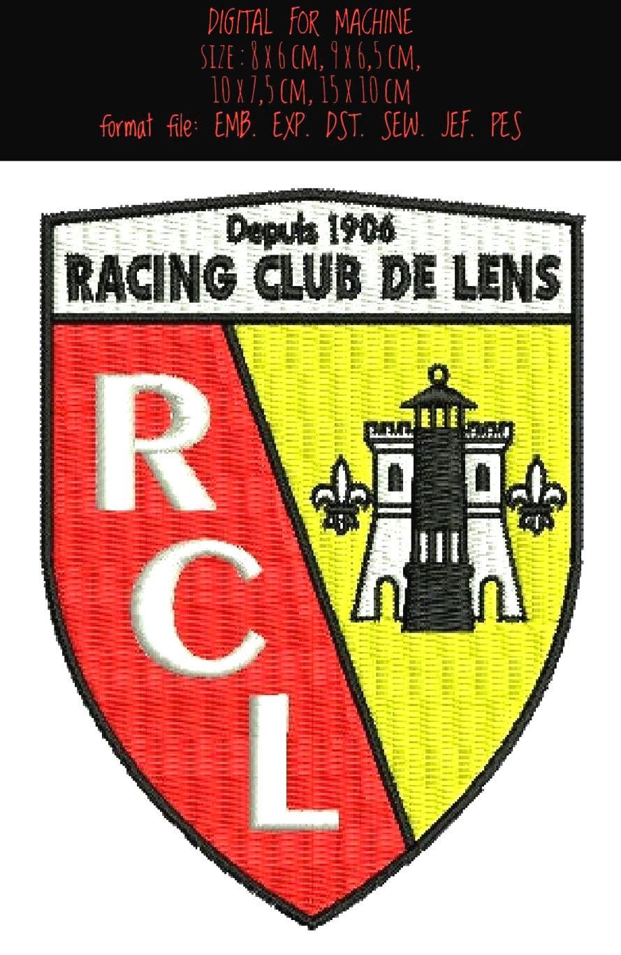 Enseigne Plaque Décorative Logo Club Football Racing Club de LENS