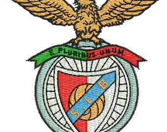 Benfica Embroidery Design (digital for machine)