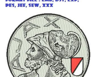 Ajax Amsterdam EMB Design (digitaal voor machine)