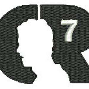 CR 7 & MESSI Embroidery Design (digital for machine)
