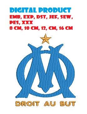 ECUSSON FOOTBALL OLYMPIQUE DE MARSEILLE DROIT AU BUT (ECU 94