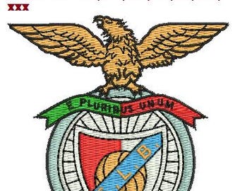 Benfica Embroidery Design (digital for machine)