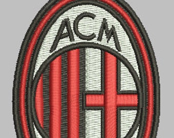 AC MILAN Embrodery Design (digitale per macchina)