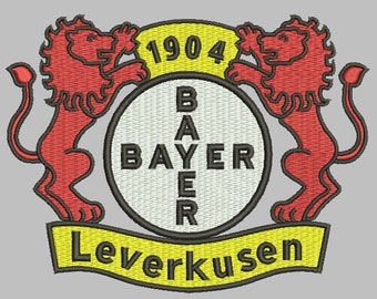 Bayer Leverkusen Embroidery (digital for machine)