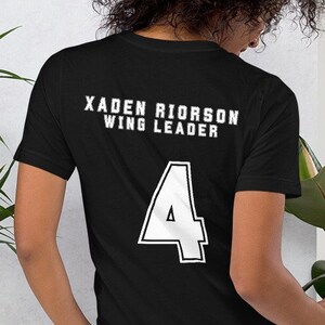 Camiseta unisex del cuarto ala / Xaden Riorson