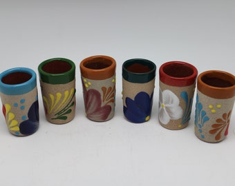 Tequila shotglazen, Tequila set, 6 stuks set, Mexicaanse Tequileros 1,5 OZ
