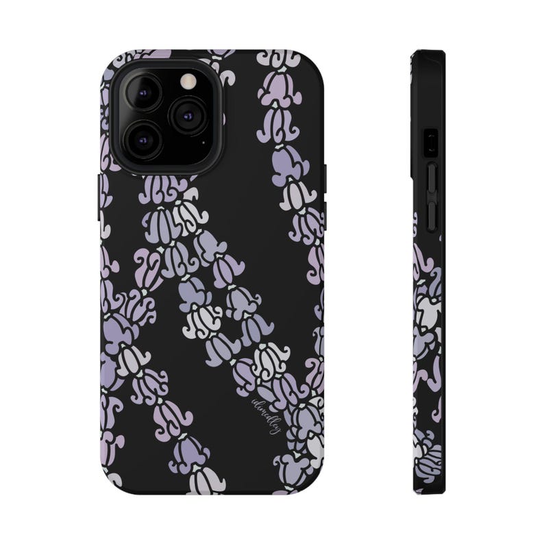 Crown Flower Leis iPhone Case: Impact Resistant Pua Kalaunu Design 画像 8