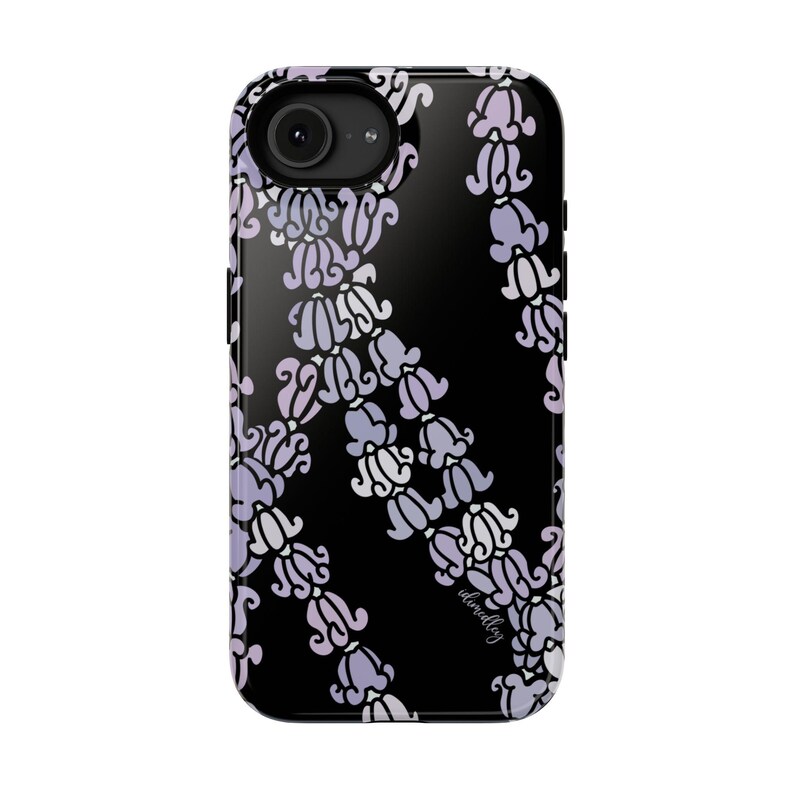 Crown Flower Leis iPhone Case: Impact Resistant Pua Kalaunu Design 画像 12
