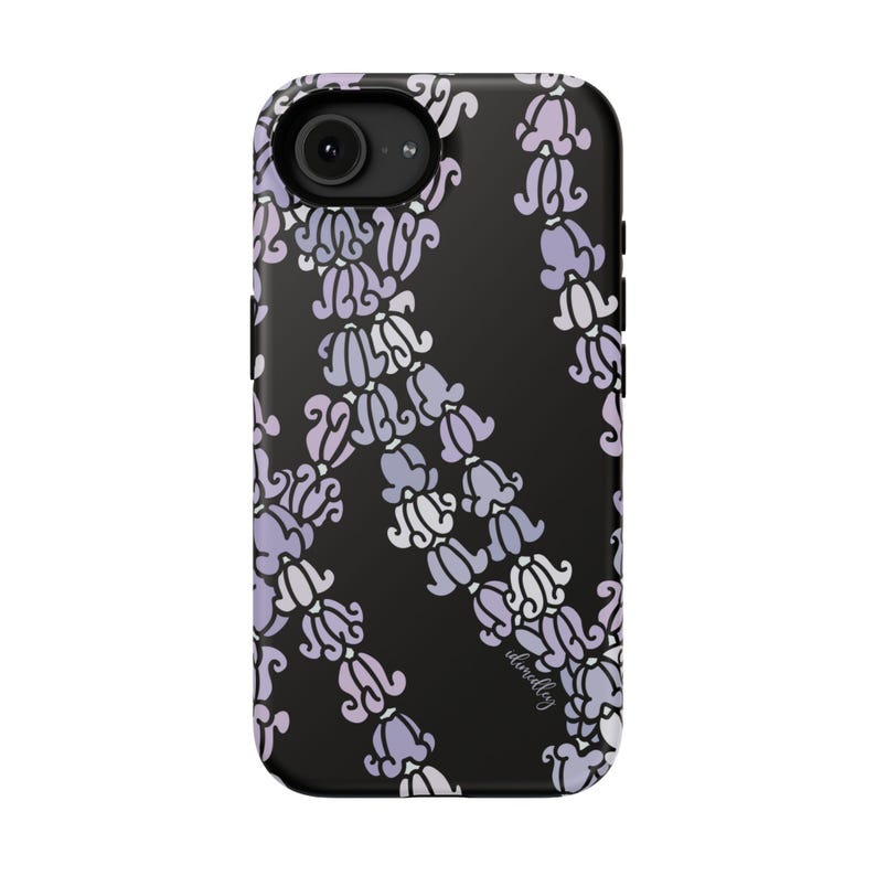 Crown Flower Leis iPhone Case: Impact Resistant Pua Kalaunu Design 画像 13