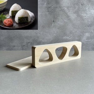 Triangle Sushi Mold Japanese Boxed Meal Rice Ball Makers Mold - China  Bamboo Plate and Sushi Plate price