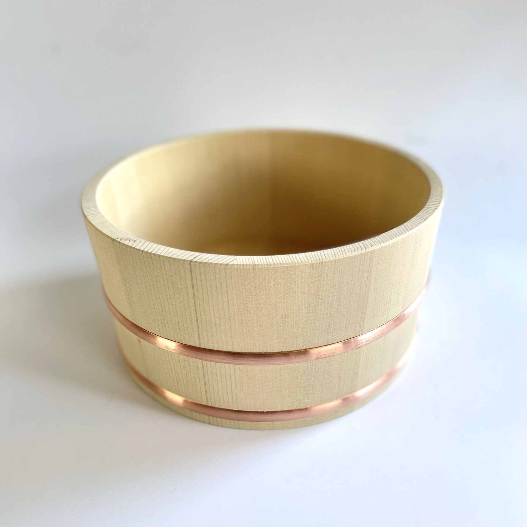 Φ22.5cm / 8.85inch Aomori Hiba Japanese Bath Bucket Made Etsy