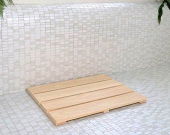 Shimanto Hinoki Luxury Aroma Bath Mat | Eco-Friendly & Quick-Drying | Two sizes