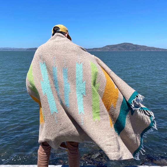 Colorful picnic blanket sale