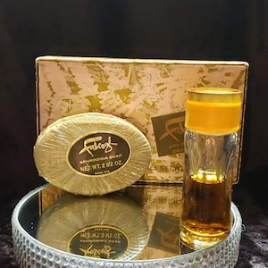 Fabergé Aphrodisia Débutette bath soap and perfume boxed set