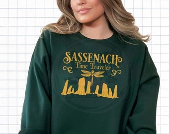Sassenach Time Traveler sweater -  books - book lover