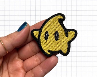 Princess Star Sew-on Embroidery Appliqué Patch set