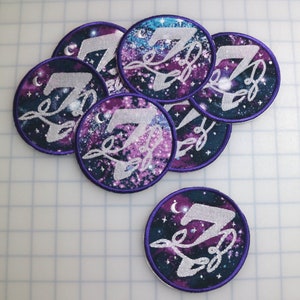 OT7 Whale Universe Purple you Iron-on Embroidery Patch image 4