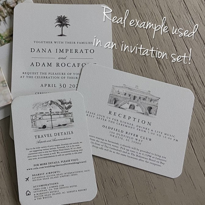 Custom Hand Drawn Venue Sketch | Venue Illustration | Church ...