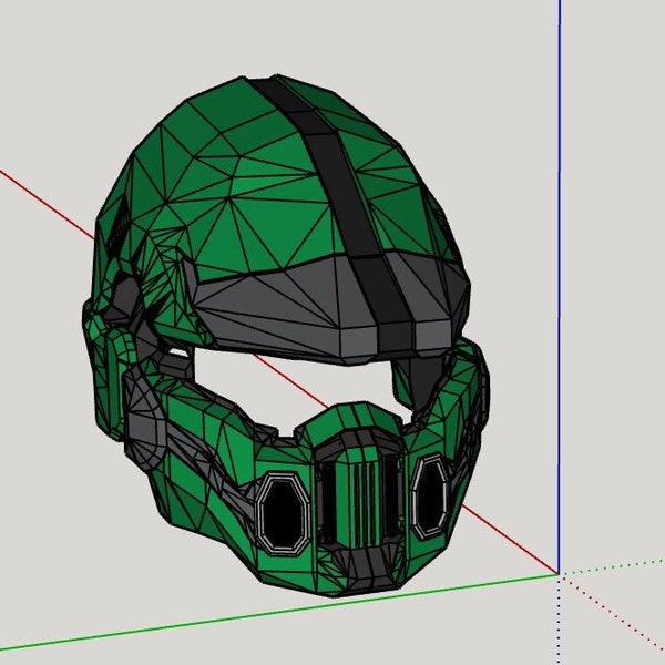 Fred 104 Halo Helmet Model