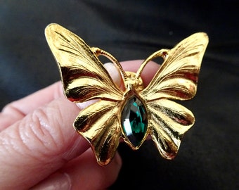 Philippe Ferrandis - Vintage Butterfly Brooch/pin - Etsy