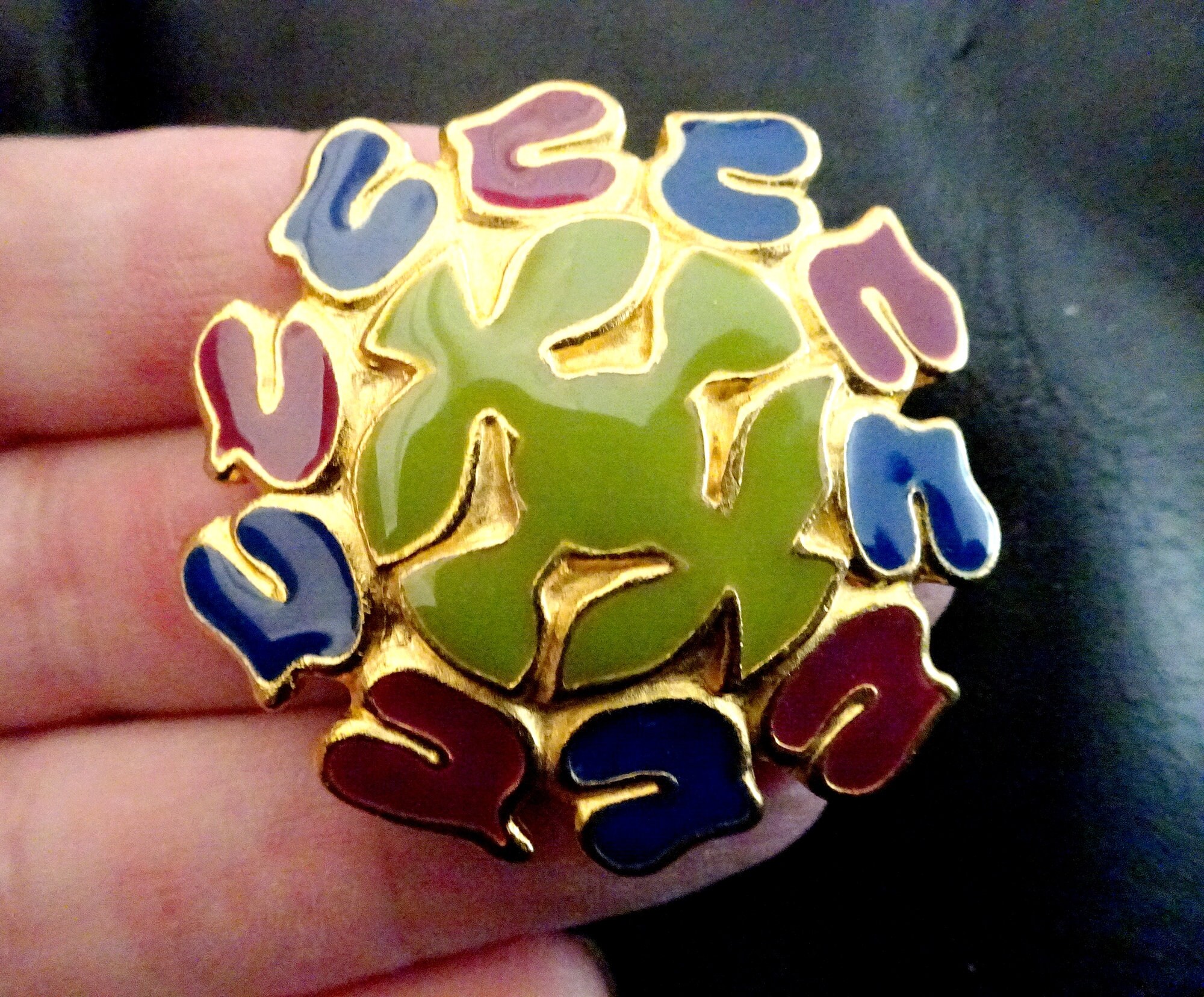 JACQUES ESTEREL Brooch.