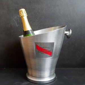 Vintage Champagner Eimer. Mumm Champagner Kühler. Champagner-Eiskübel