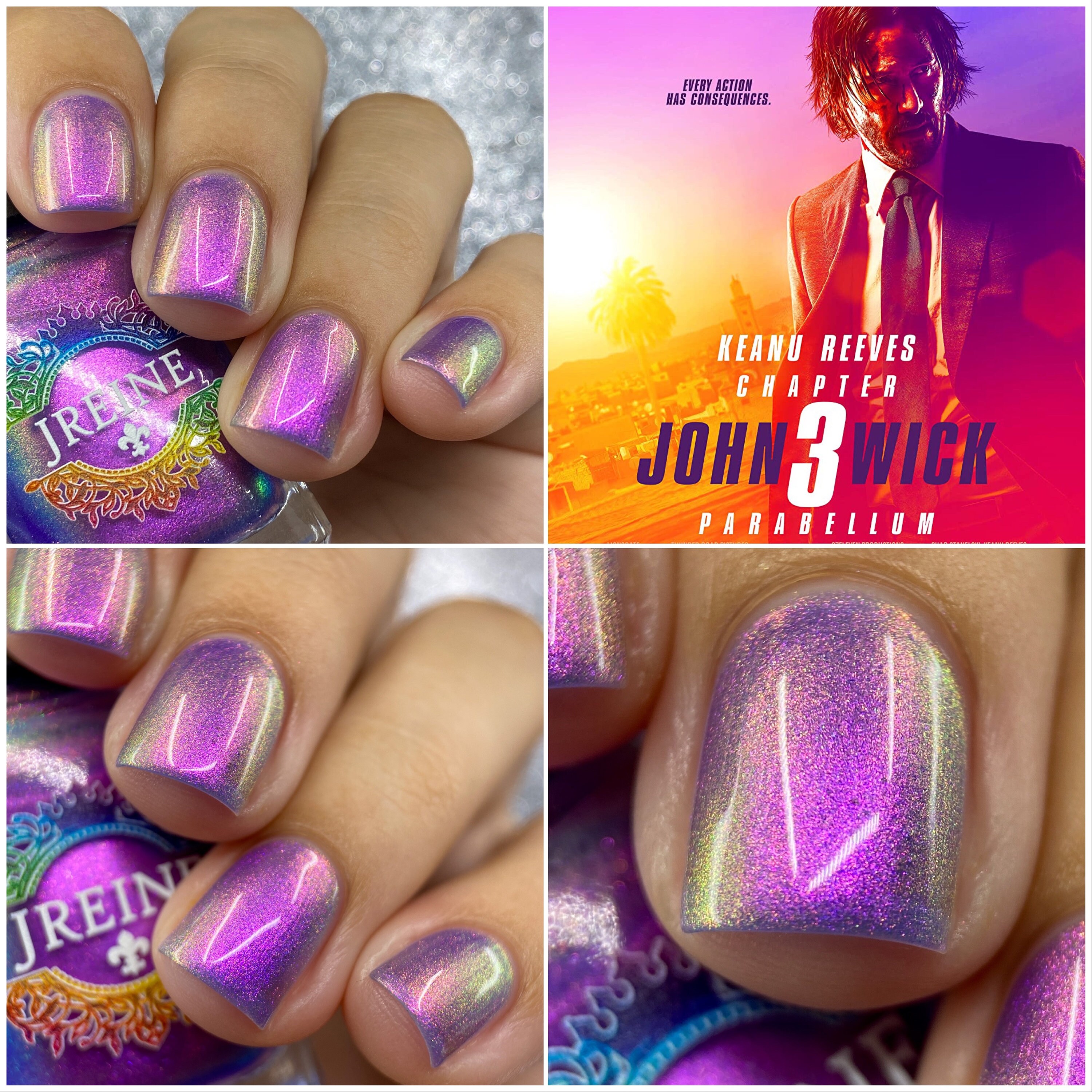 Parabellum Purple Violet Jelly Pink Gold Green Super - Etsy