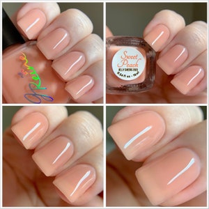 Peach cheap nail polish