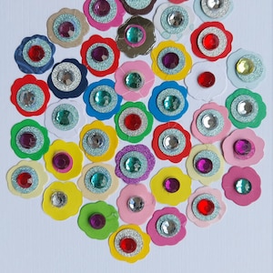 Abbellimenti di lusso fatti a mano/artigianali "Fiori" x 20