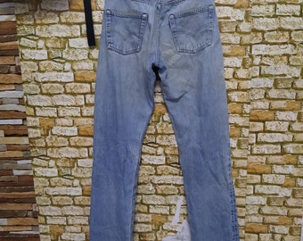 80s Levis 501 Selvedge USA denim #524 (D541) waist 27