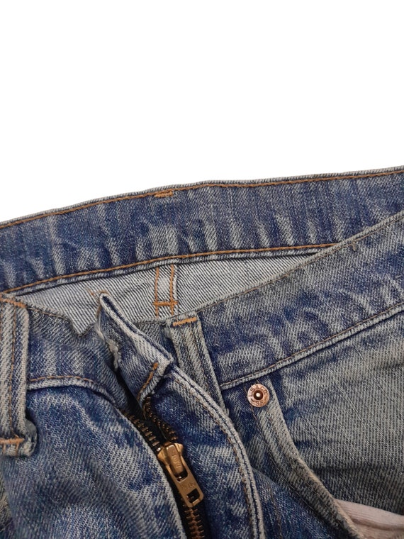 1985 Levis 505 Denim Talon 42 Top Button Stamped #16 … - Gem