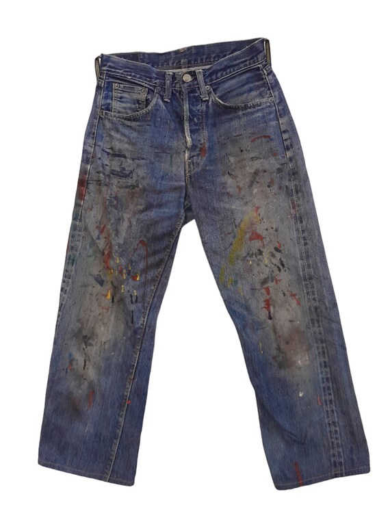 100％本物保証！ V Denim USA Sevedge #6 E Big 501 Levis 60s Stitces Etsy - (F218) パンツ