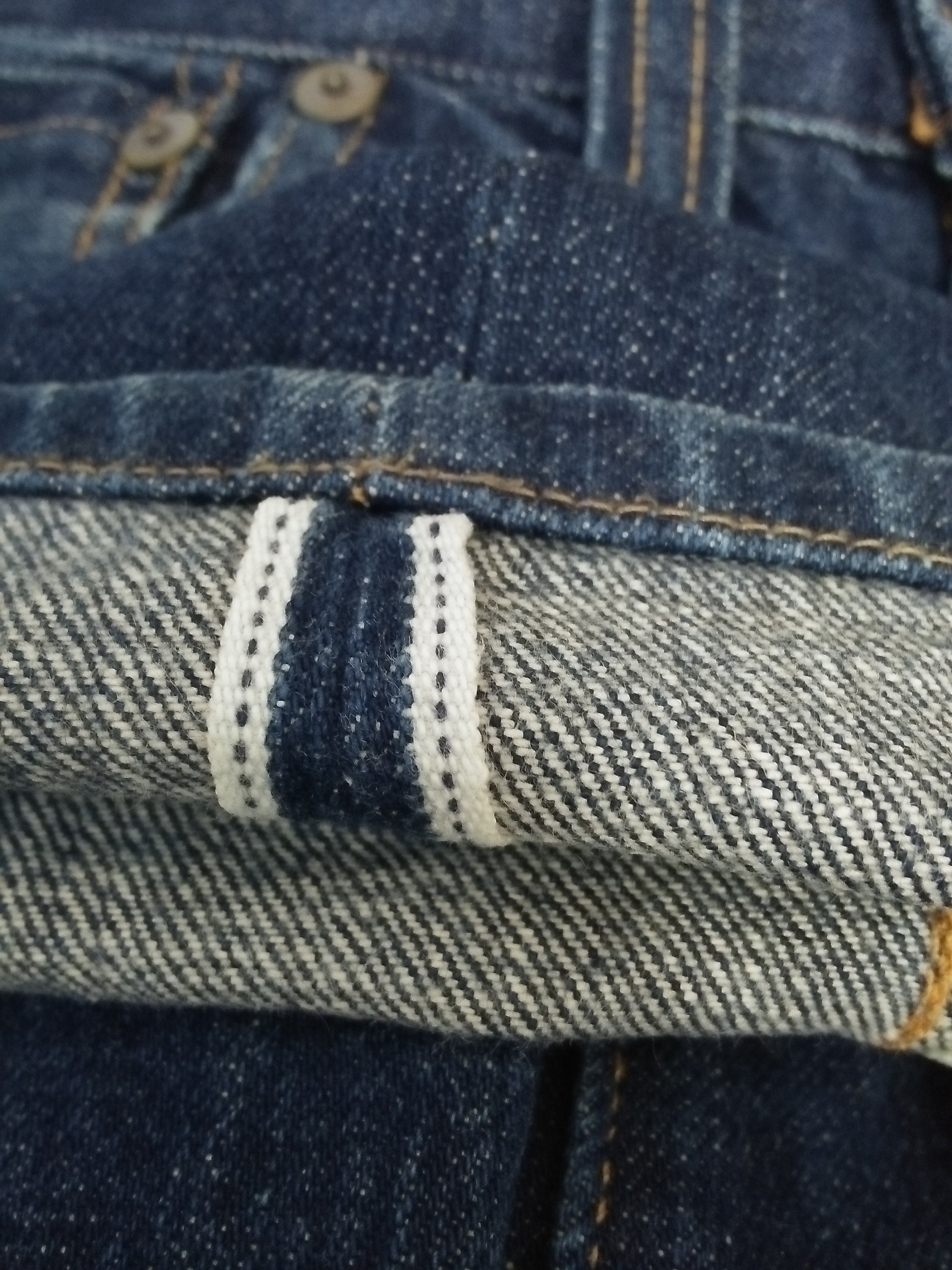 Levis 201XX Selvedge Big E USA Denim 555 B223 - Etsy