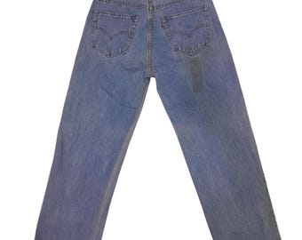 Levis 501 Denim USA Black Pole 552 (F670) W31