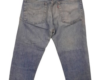 1985 Levis 505 Denim Talon 42 Top Button Stamped #16 (E665) Waist