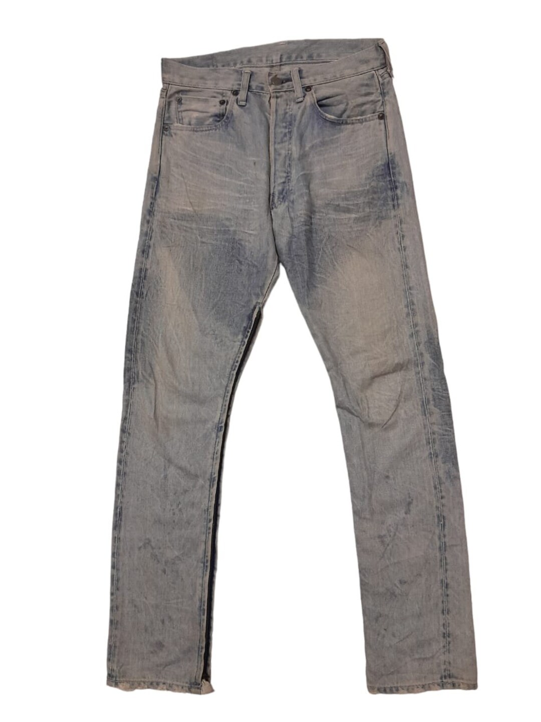 Jean Levi's 501 Big E Rare - Rivets Cachés, Selvedge - Taille Enfant 1 - Occasion