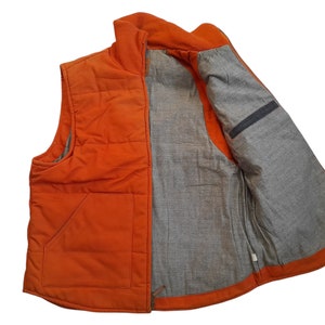 GAP 2000 Puffle Denim + Duck Canvas Vest (D640)