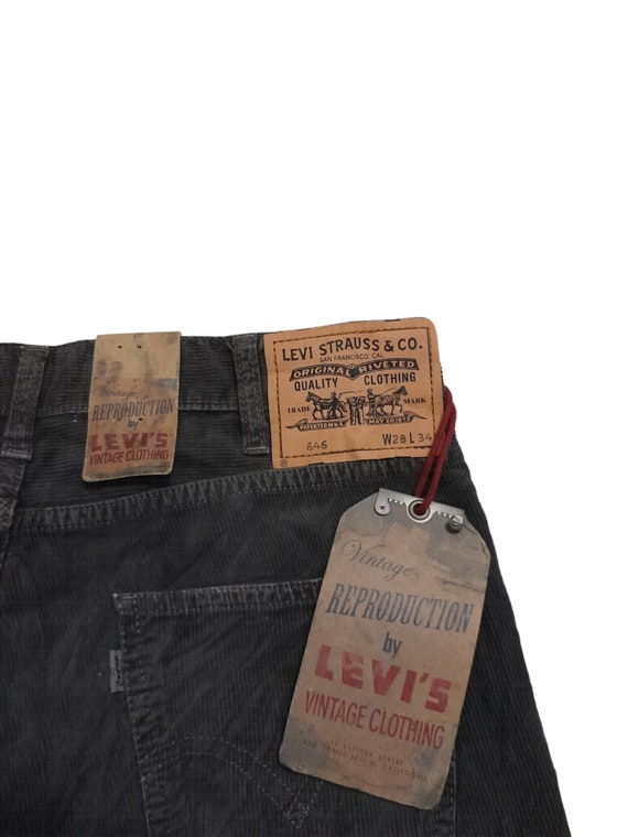 vtg Levis 646 Big E Flare Jeans NOS (E954) - image 3