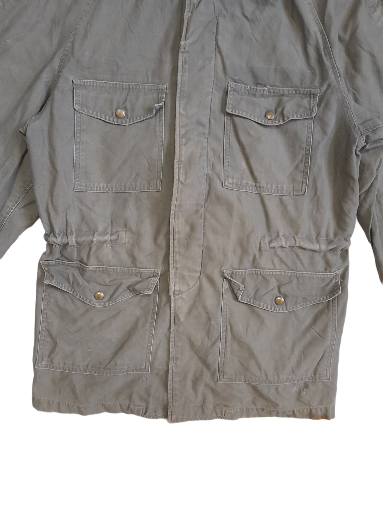 Conmar Sage Green Sateen Military 