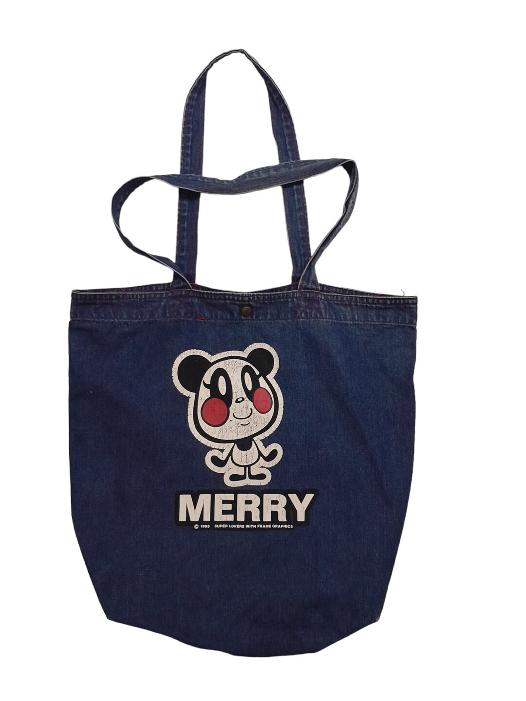 1995 Super Lovers X Anime Japan Denim Tote E517 - Etsy