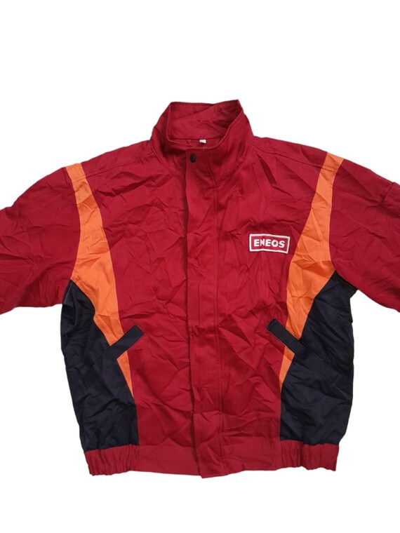 90s ENEOS Oil Racing Initial D Jacket (F127) - image 3