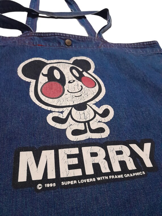 1995 Super Lovers X Anime Japan Denim Tote E517 - Etsy