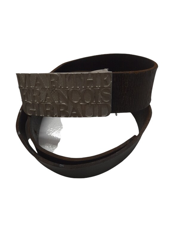 Marithe Francois Girbaud Leather Belt 