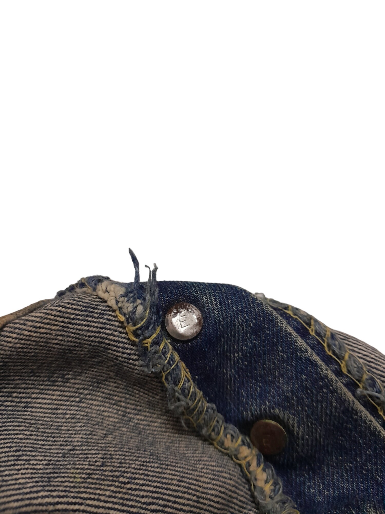 40s Levis 501XX Stamped 'E' Button Hidden Rivets - Etsy