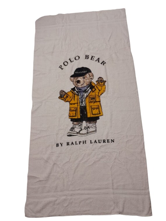 Buy Polo Bear Ralph Lauren Large Towel F103 Online in India Etsy