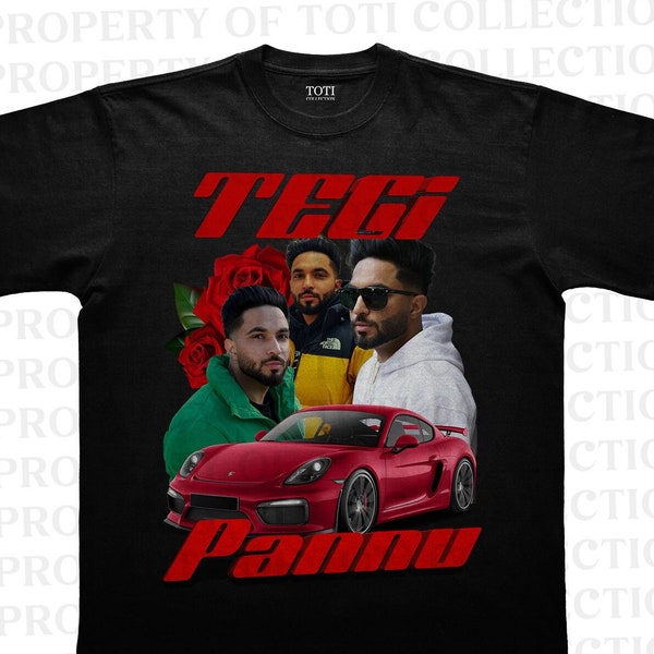 Tegi Pannu Custom Punjabi Artist Shirt