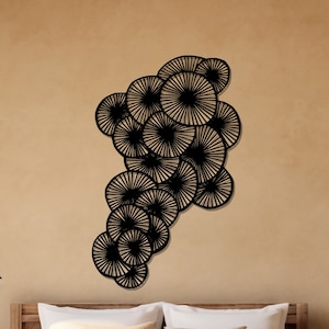 Modern Metal Wall Art, Modern Luxury Style Metal Wall Art, Abstract Metal Wall Decor, Abstract Unique Decor, Mid Century Modern Decor Art
