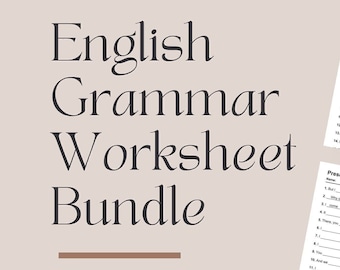 15,074 Personalized English Grammar Worksheets | 312,291 Exercises - 197 Topics | Downloadable Worksheet PDFs | English Teaching Printables